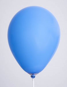 Ballons Bleu Foncé Pastel 5